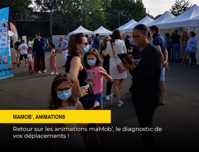 Retour sur les animations maMob’, le diagnostic de vos déplacements !