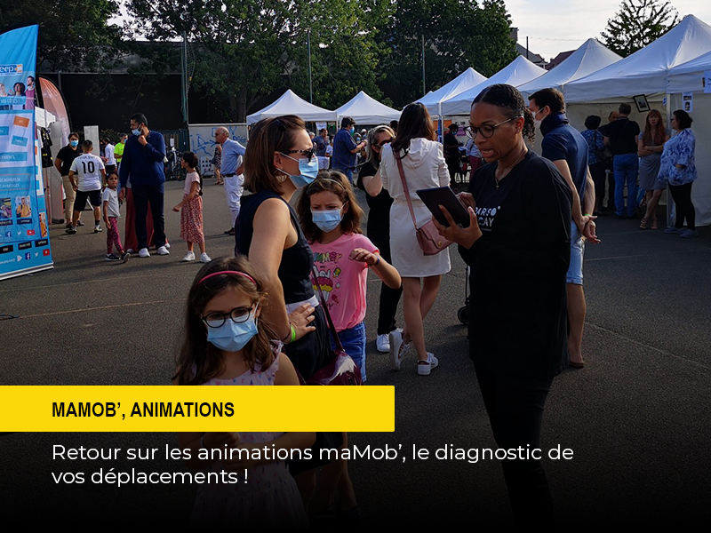 Retour sur les animations maMob’, le diagnostic de vos déplacements !